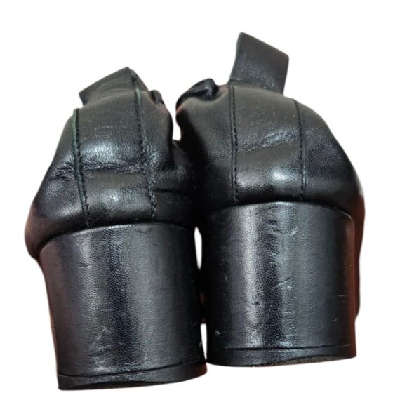 EVERLANE WOMENS SHOES Size  5 Black ALL LEATHER MADE IN ITALY - Picture 7 of 11